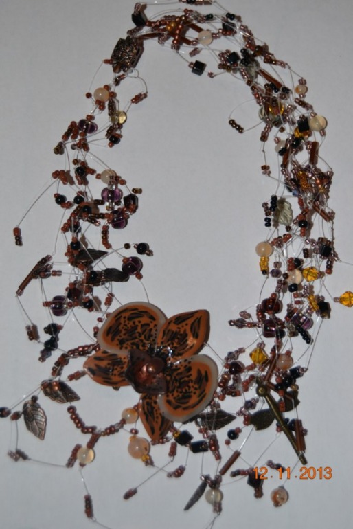 Цветочные работы из ФИМО