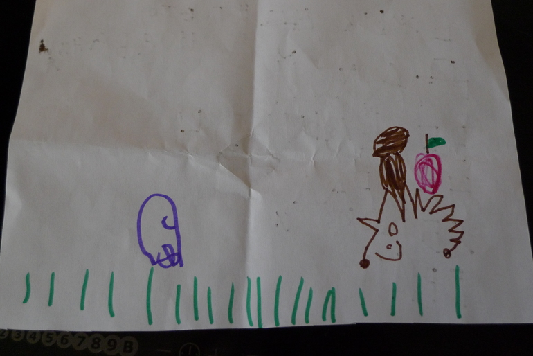 Сын приятно порадовал меня.