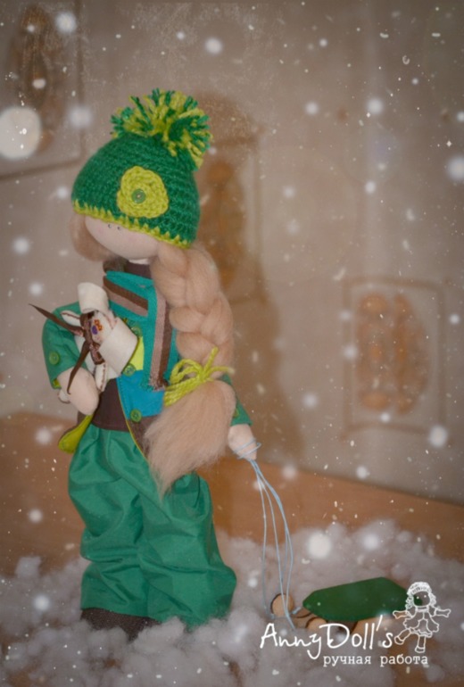 Пошли на санках кататься?