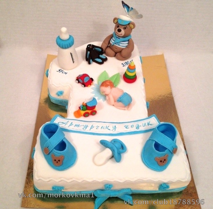 Торт на годик