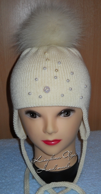 Шапочка мериносовая