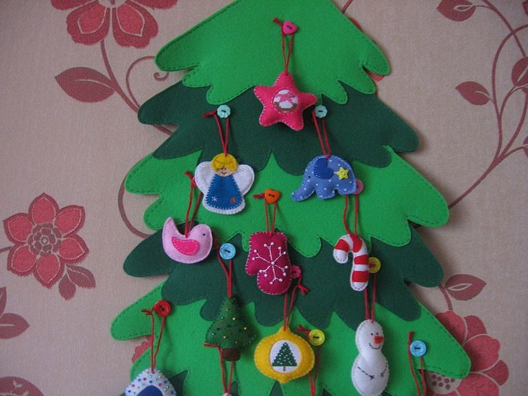 И вот она нарядная...