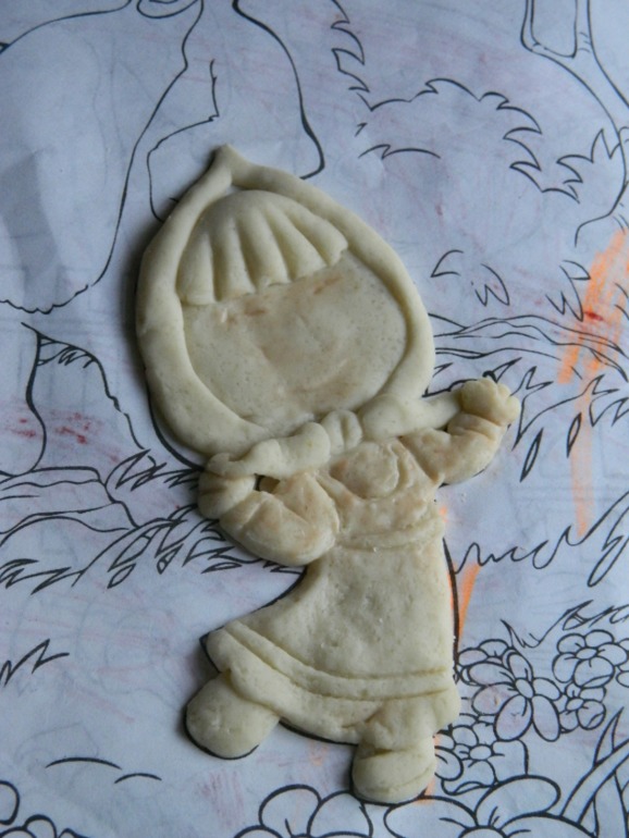 Моя первая лепка....не судите строго