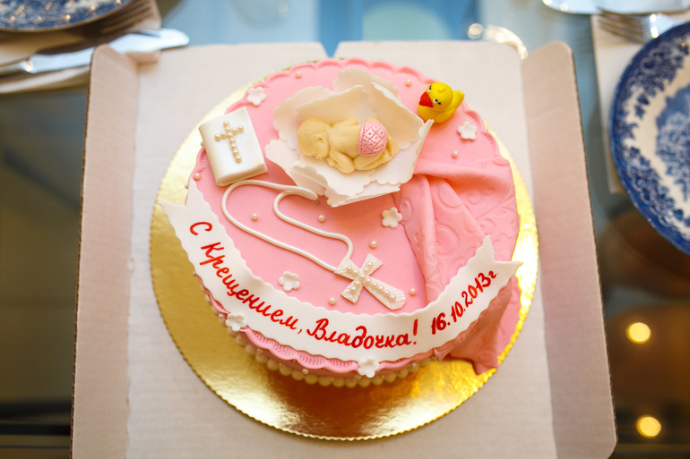 Тортик на крещение!!!