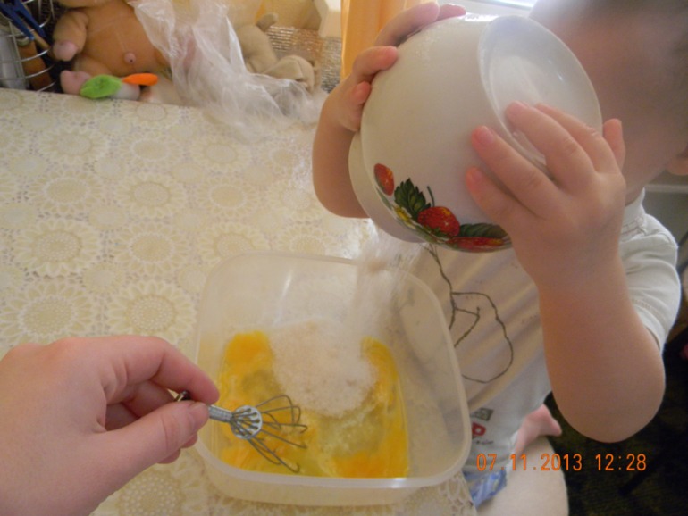 Как сынуля готовил патог (пирог)