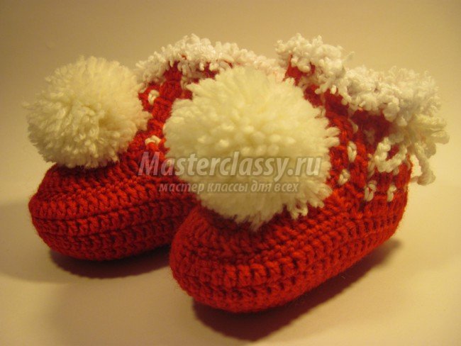 Пинетки крючком (идеи, фото, ссылки)