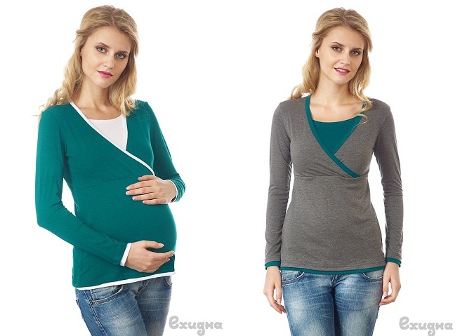 Раскрась зиму! ТМ» Ехидна» представляет новые модели для беременных и кормящих.