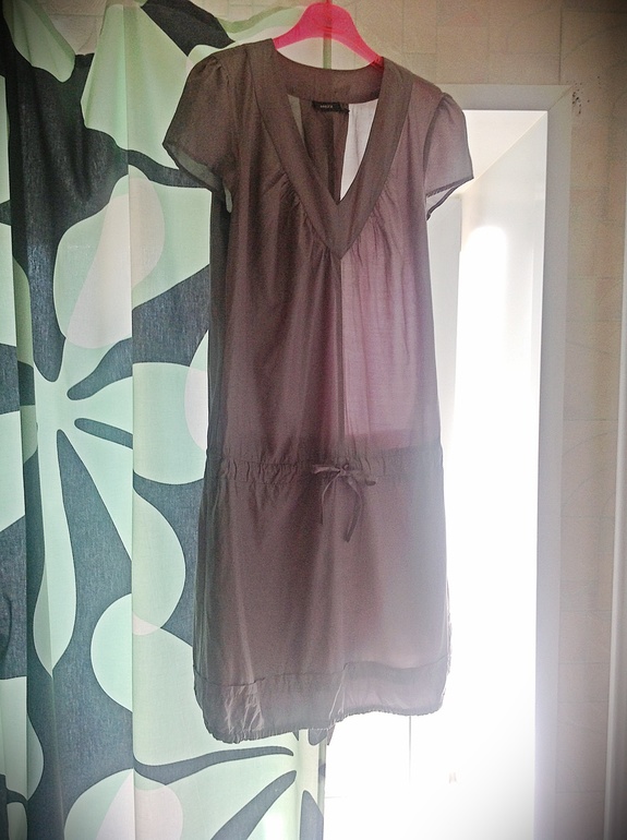 Брюки синие h&m для беременных, платье mexx
