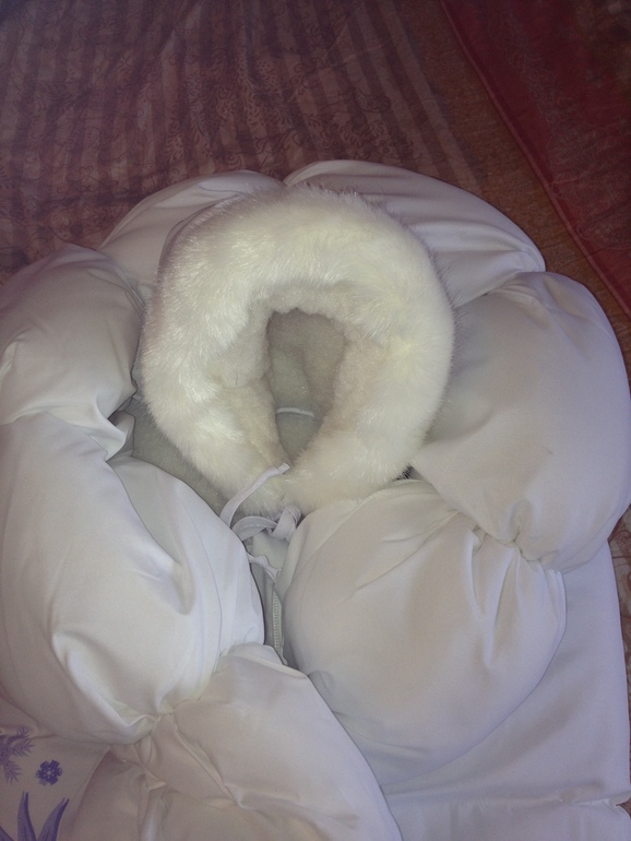 Получила конверт на выписку Зефир (зимний)