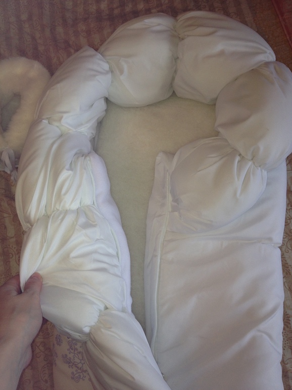 Получила конверт на выписку Зефир (зимний)