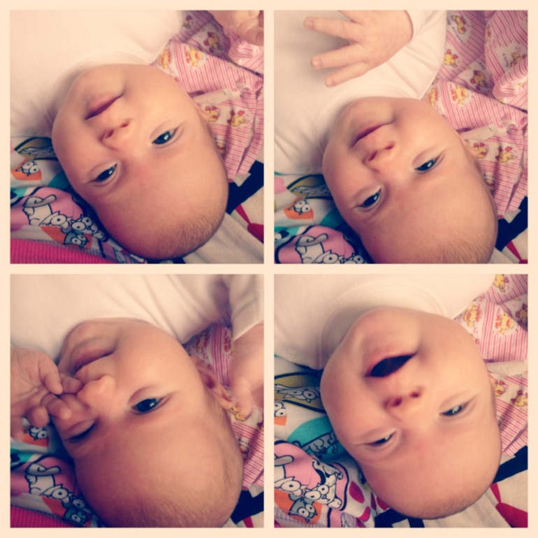 Как мы подросли! Фоторепортаж 2-го месяца жизни!