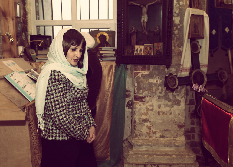 Кирочка и ангел-хранитель. Наши крестины.