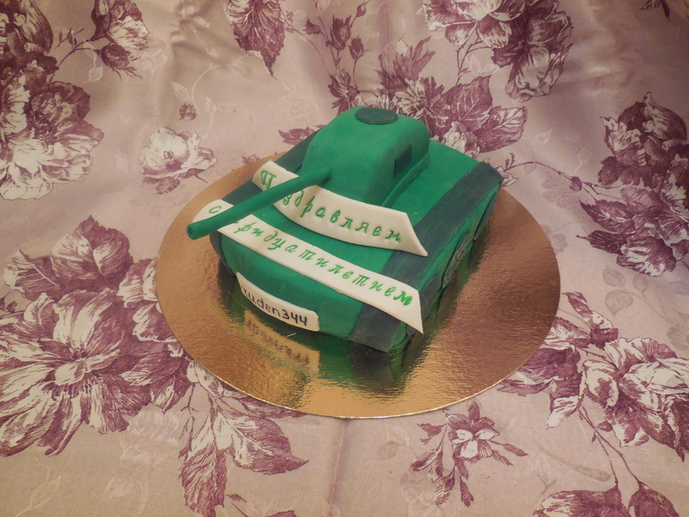 мой первый танк