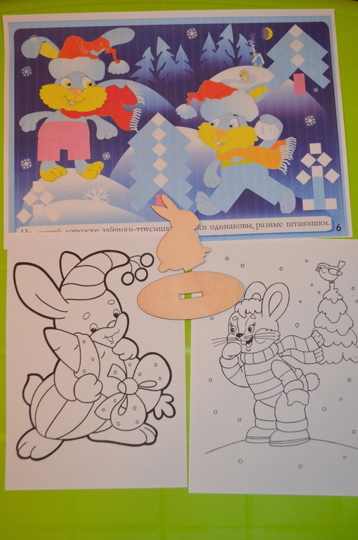 Предновогодние занимашки. Почта, Снеговик, Зайка