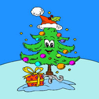 Предновогодние занимашки. Елки-иголки