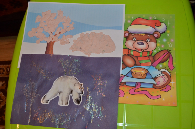 Предновогодние занимашки. Мишка