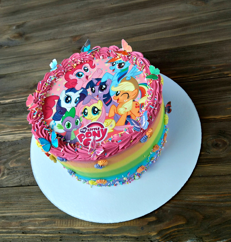 Торт для девочки 6 лет на день рождения фото