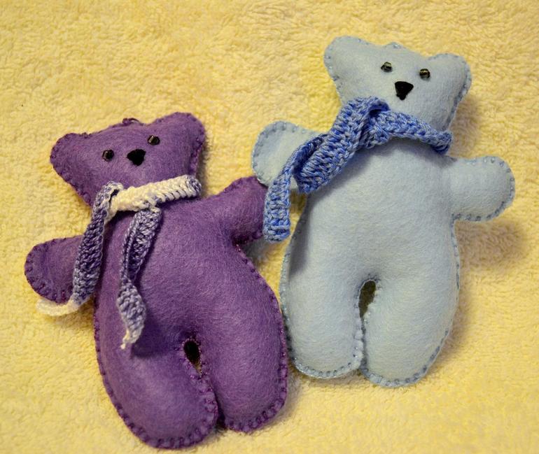 Фетрушки к новому году