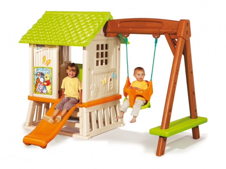 Игровые комплексы, домики с горкой. Пользовались?