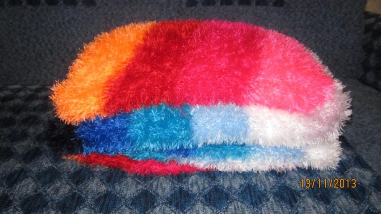 Плед из травки.