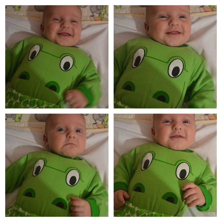 Мой маленький улыбака 2месяца 11 дней