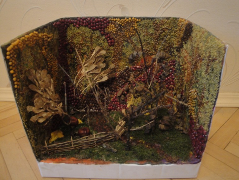 Осенняя поделка в садик