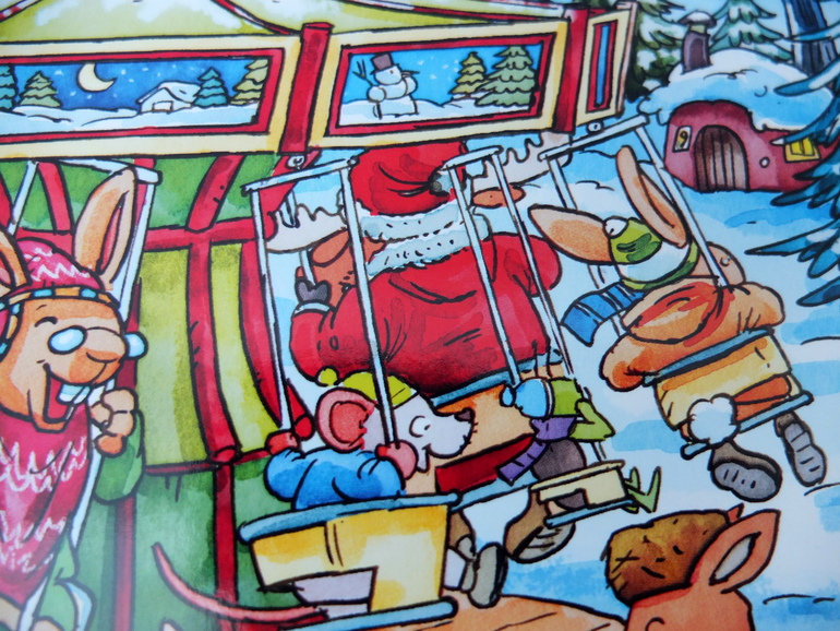 Как звери празднуют Рождество