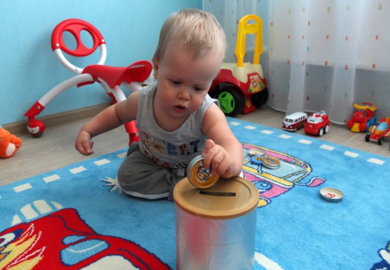 Лотерея № 24. Мишка и рыбки.