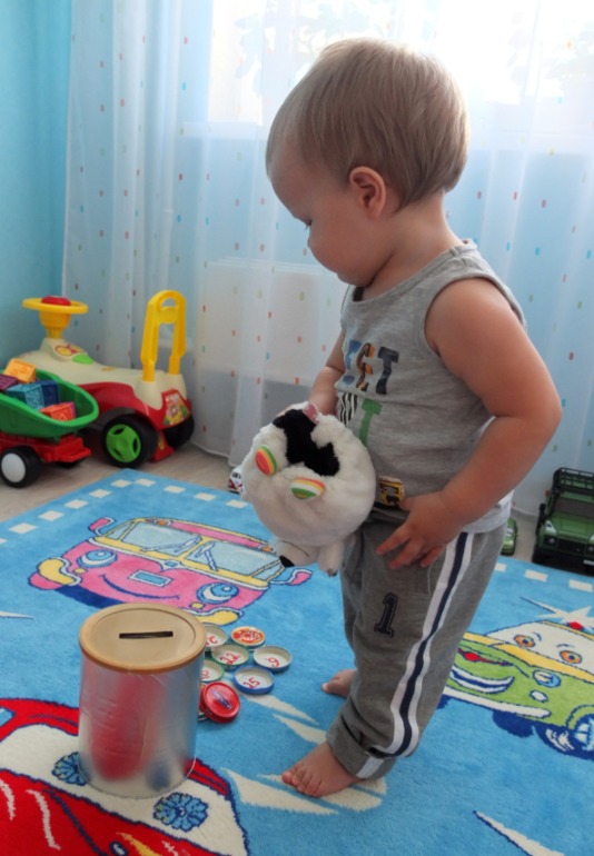 Лотерея № 24. Мишка и рыбки.