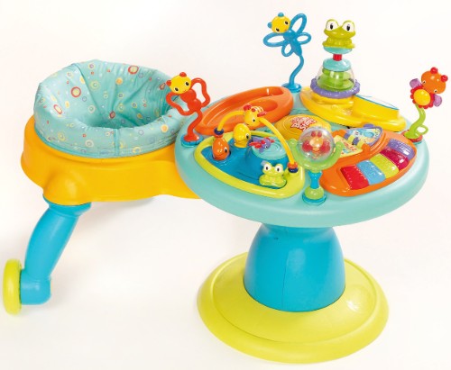 Подарок на 6 месяцев - ходунки? каталка? развивающий столик?