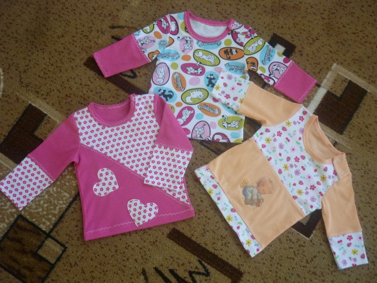 сшились кофточки для моей дочки