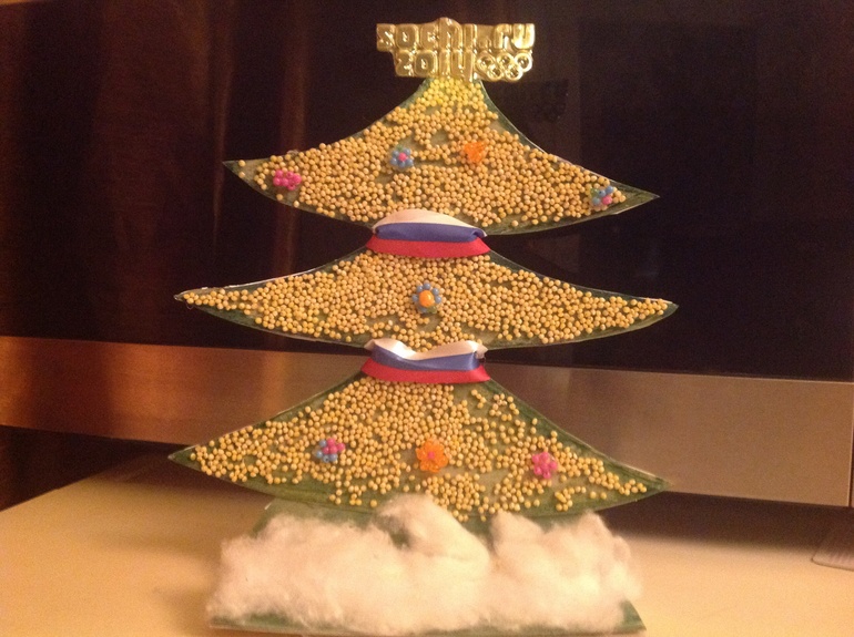 Наши елки в детский сад!  2014г