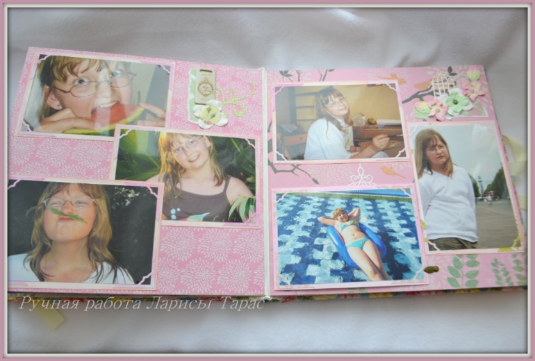 Нежный альбом для девочки на 17-ти летие