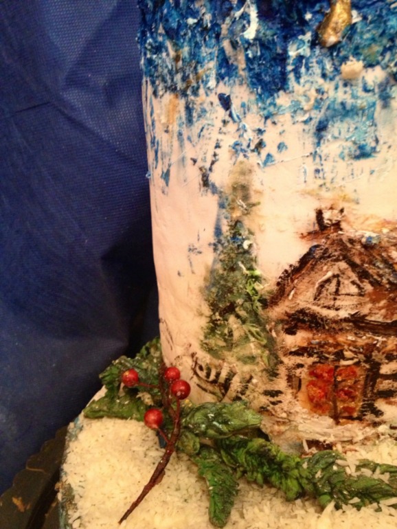 Зимний торт