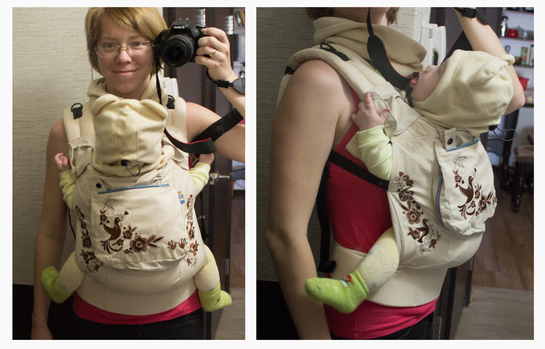 Девочки, помогите освоить слинг!