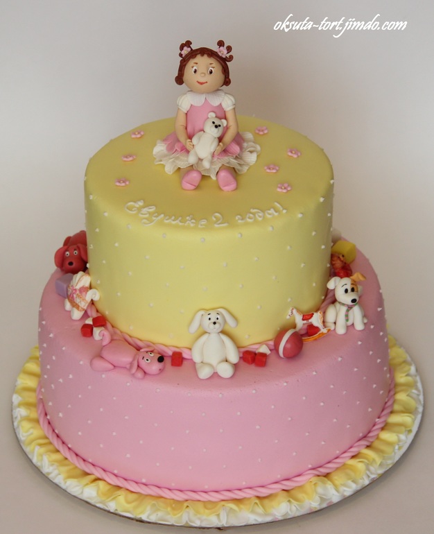 Торт для малышки Евушки
