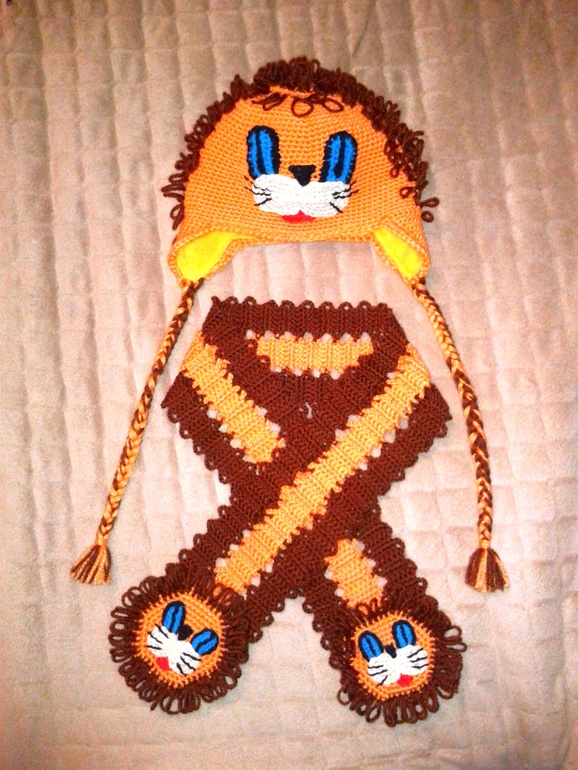 Набор для мальчика на 2 года Львенок.