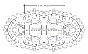 Вязанный браслет