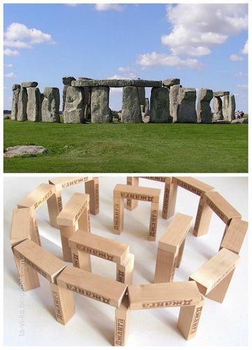 Развивающее занятие: Изучаем архитектуру - строим копии знаменитых зданий из кубиков.