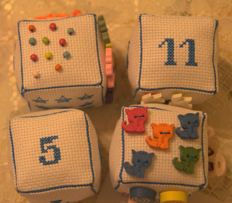 Кубики для доченьки