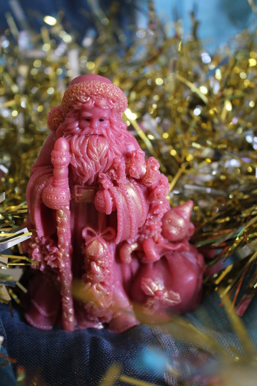 Новогоднее мыло ручной работы