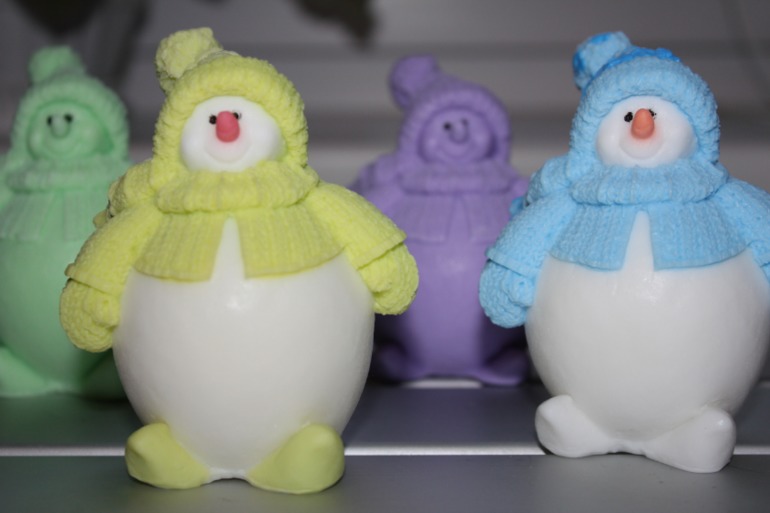 Мыло ручной работы на новый год