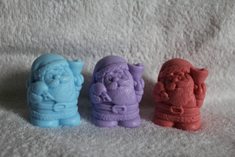 Новогоднее мыло ручной работы