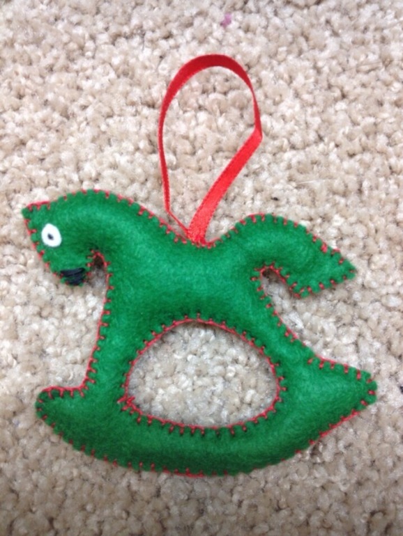 Мой первенец из фетра! С продолжением...