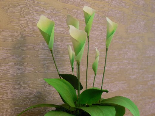 Цветочные светильники.