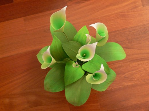 Цветочные светильники.