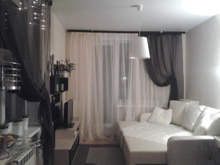 Гостиная - кухня. Вопросы и ни одного ответа