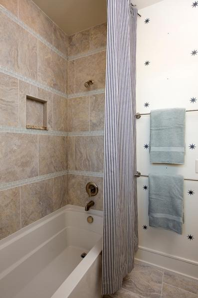 Очень уютный интерьер в стиле «искусства и ремесла».