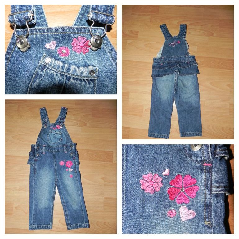 Джинсы для девочки "Шалуны"