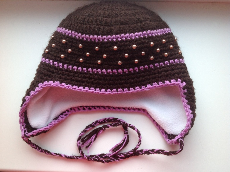 Шапка на зиму для дочки
